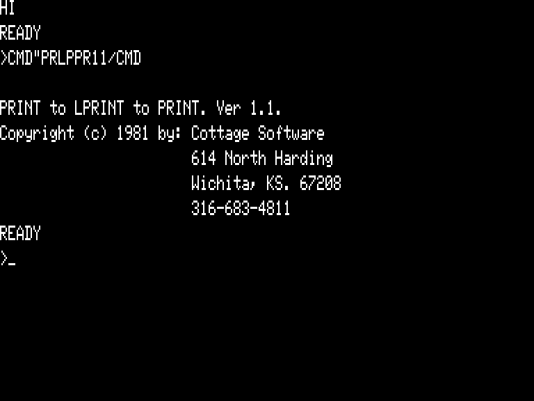 Screen shot